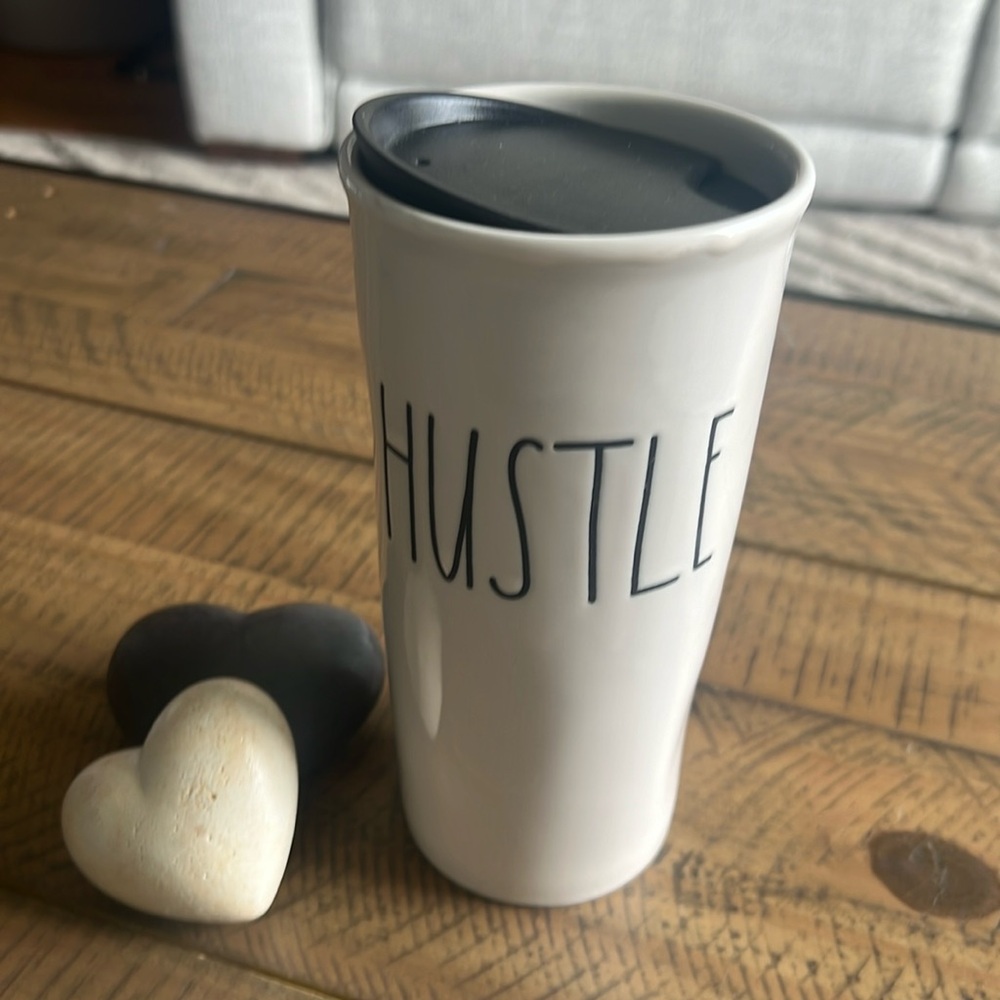 HUSTLE Rae Dunn mug - Picture 1 of 5